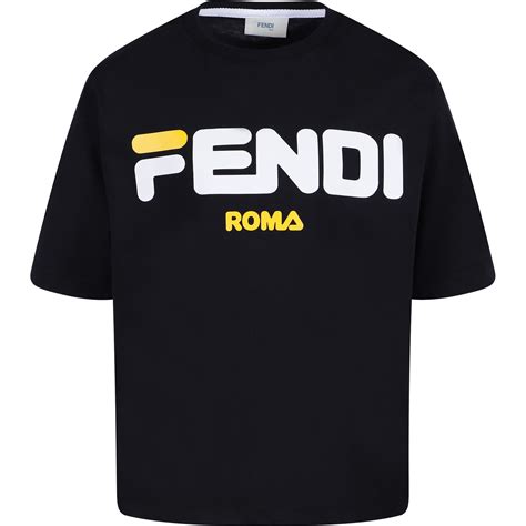 fendi fila t shirt replica|fila x fendi clothing.